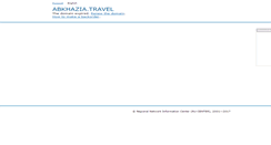 Desktop Screenshot of abkhazia.travel